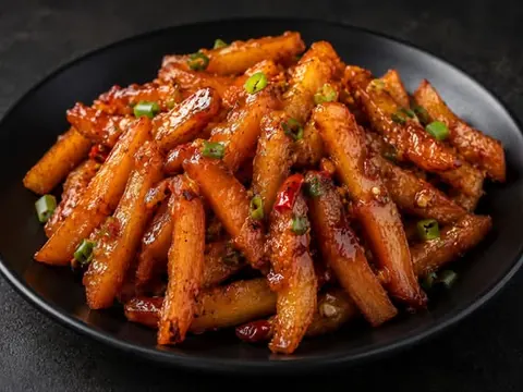 Honey Chilli Potato