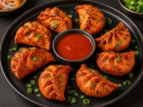 Veg Momos Tandoori